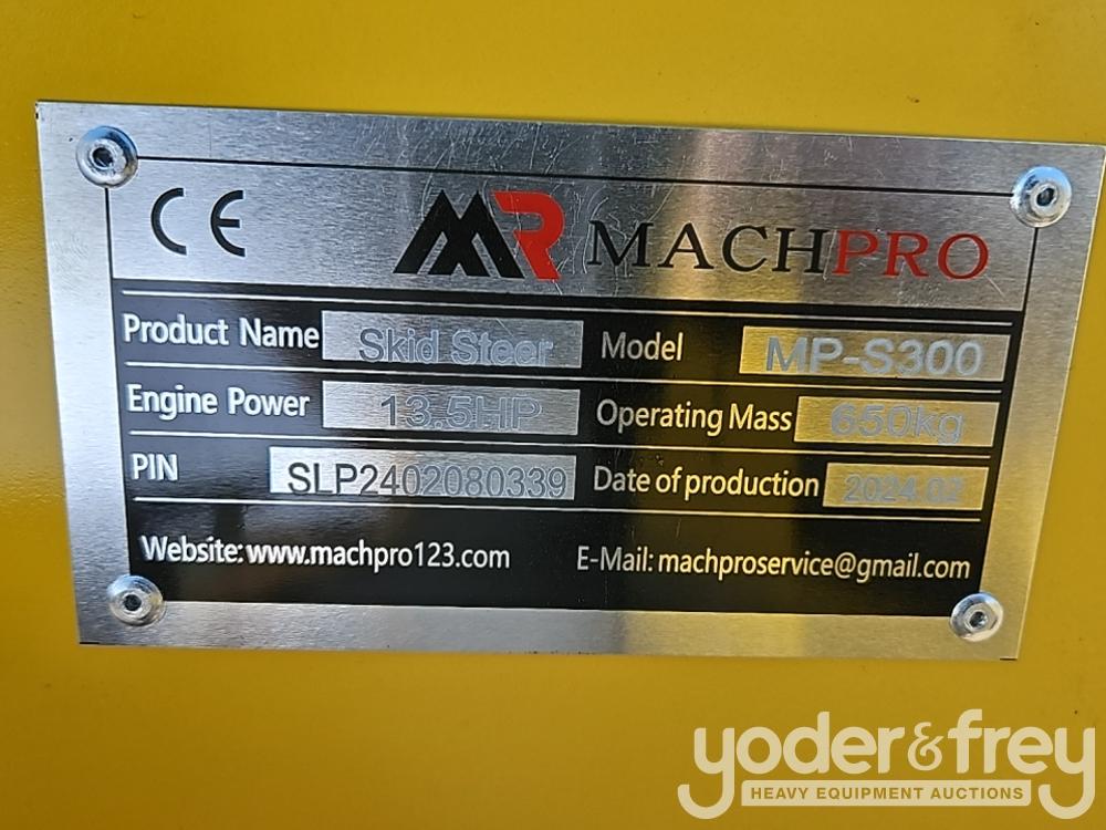 Unused 2024 Machpro MP-S300