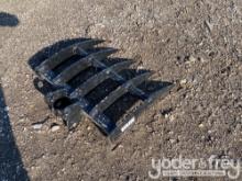 Unused 2024 Miva Rake to suit 1-3 Ton Mini Excavator, Pin Duameter 1"