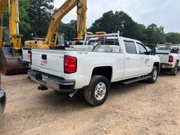 2016 CHEVROLET 2500 HD TRUCK, 281,515 Miles,  CREW CAB, 4WD, 6.0L GAS, S# 1