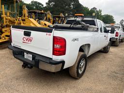 2013 CHEVROLET 2500 HD TRUCK, 304,612 Miles,  EXT CAB, 4X4, 6.0L GAS, S# 1G