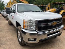 2014 CHEVROLET 2500 HD TRUCK, 378,013 Miles,  CREW CAB, 4X4, 6.0L GAS, S# 1