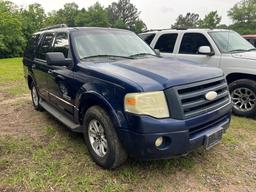 2008 FORD EXPEDITION SUV, 341k+ mi,  V8 GAS, AUTO PS, AC,4X4, 3RD ROW SEATI