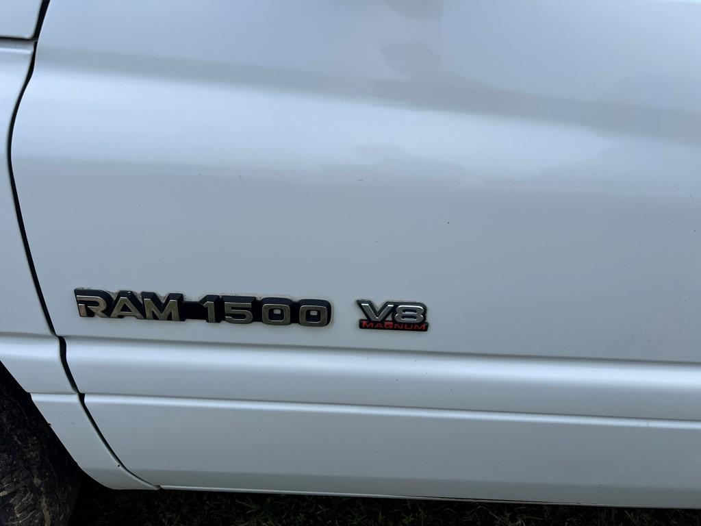 1998 DODGE RAM 1500 TRUCK, 254,909mi,  V8 GAS, AUTO, PS, AC, S# 1B7HC16Y5WS