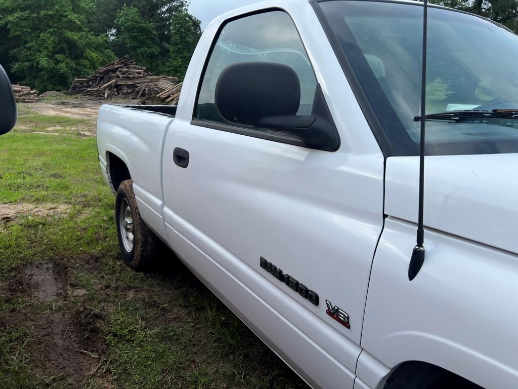 1998 DODGE RAM 1500 TRUCK, 254,909mi,  V8 GAS, AUTO, PS, AC, S# 1B7HC16Y5WS