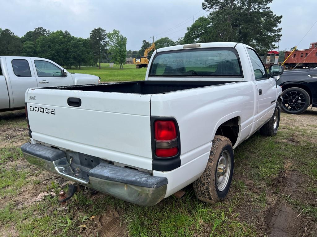 1998 DODGE RAM 1500 TRUCK, 254,909mi,  V8 GAS, AUTO, PS, AC, S# 1B7HC16Y5WS