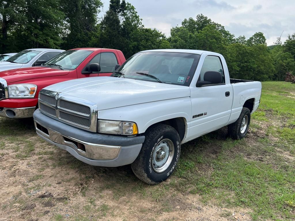 1998 DODGE RAM 1500 TRUCK, 254,909mi,  V8 GAS, AUTO, PS, AC, S# 1B7HC16Y5WS