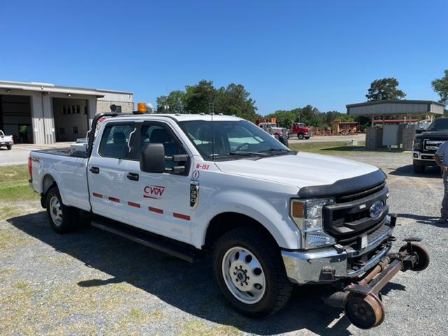 2021 FORD F350XL TRUCK, Approx 115,000 Miles,  HIRAIL, CREW CAB, S# 1FT7W3B