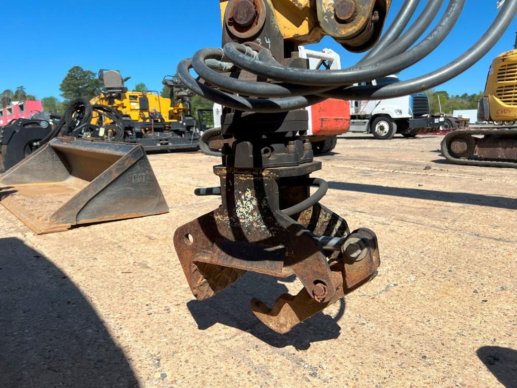 JOHN DEERE 80C TIE CRANE, 2,287 Hours,  RCE RAIL GEAR, S# FF080CX011906 C#