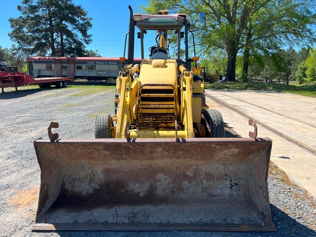 2005 KOMATSU WB140 BACKHOE, 4,231 Hours,  2WD, OPEN ROPS, - SELLS WITH OKAD