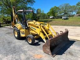 2005 KOMATSU WB140 BACKHOE, 4,231 Hours,  2WD, OPEN ROPS, - SELLS WITH OKAD