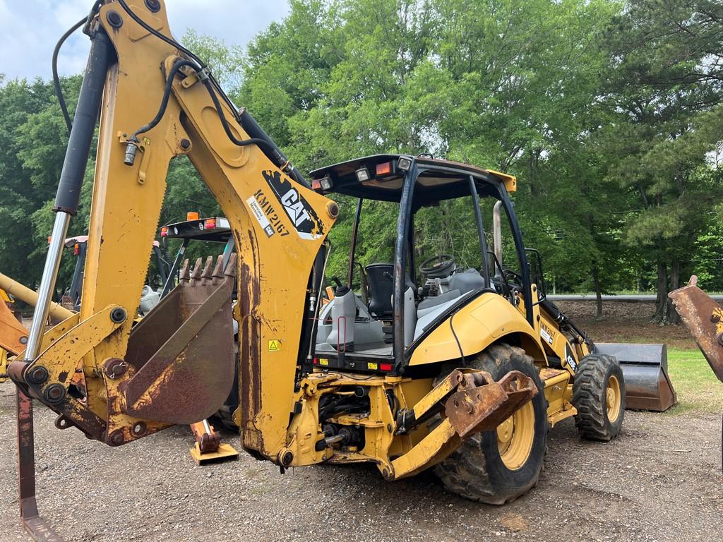 2007 CATERPILLAR 420E BACKHOE, 7,846 Hrs,  OPEN ROPS, 4X4, QUICK CONNECT GP