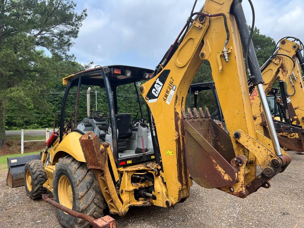 2007 CATERPILLAR 420E BACKHOE, 7,846 Hrs,  OPEN ROPS, 4X4, QUICK CONNECT GP