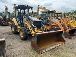 2007 CATERPILLAR 420E BACKHOE, 7,846 Hrs,  OPEN ROPS, 4X4, QUICK CONNECT GP