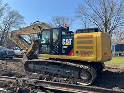 2018 CATERPILLAR 330FL EXCAVATOR, 3,043 Hours,  AUX HYDRAULICS/HYD THUMB, 6