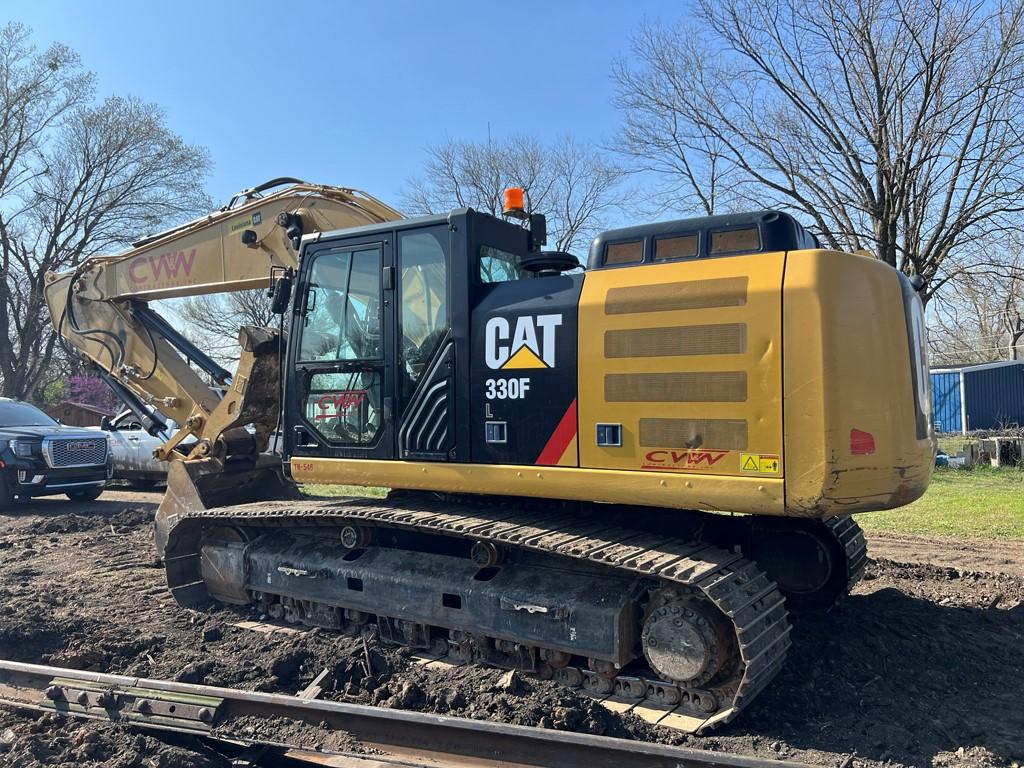 2018 CATERPILLAR 330FL EXCAVATOR, 3,043 Hours,  AUX HYDRAULICS/HYD THUMB, 6