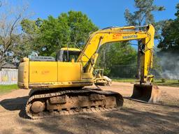 2005 KOMATSU PC160 LC-7 EXCAVATOR,  44" DIGGING BUCKET, CAB & AIR, S# K4066