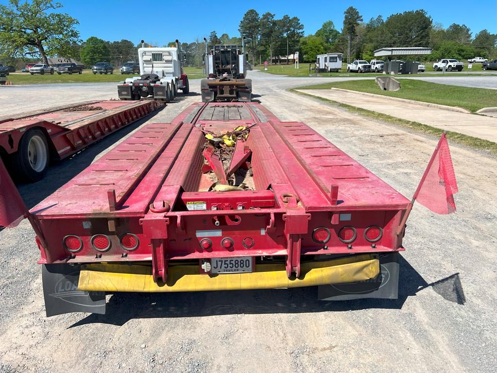 2012 LOADKING 503/4 DFPSF HYDRAULIC FOLD LOWBOY TRAILER,  50TON, 3 AXLE LOW