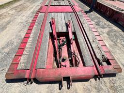 2012 LOADKING 503/4 DFPSF HYDRAULIC FOLD LOWBOY TRAILER,  50TON, 3 AXLE LOW