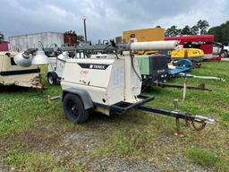 2009 TEREX AL4000 TOWABLE LIGHT TOWER/GENERATOR,  MARATHON 6KW GENERATOR, K