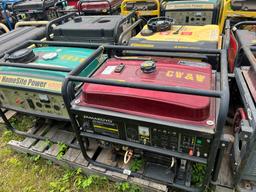 PALLET W/ (4)GENERATORS,  NEEDS REPAIR