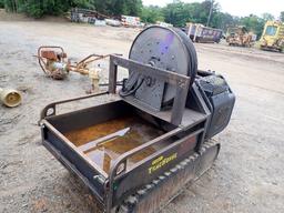 STANLEY TRACHORSE CART,  HONDA GAS, RUBBER TRACKS, HOSE REEL W/ HYD HOSE,