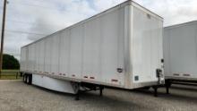 2023 WABASH DRY BOX VAN TRAILER,  53', SLIDING TANDEM AXLES, SPRING RIDE, R