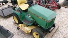 JOHN DEERE 240 RIDING LAWN MOWER,  NON RUNNER, AS IS WHERE IS