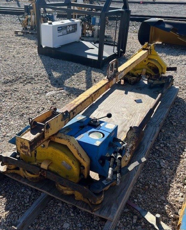 GEISMAR TH120 HYDRAULIC RAIL PULLER,  UP# RPM3537, S# 203537, HRS N/A, LOCA