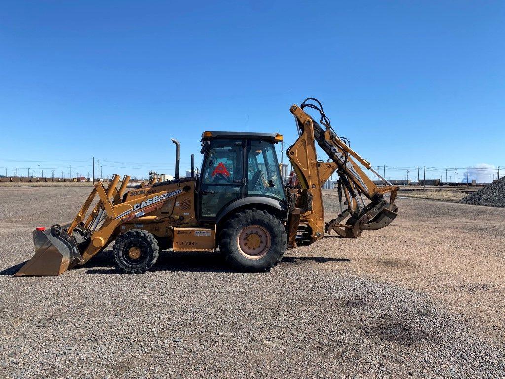 2007 CASE 580M II BACKHOE,  UP# TLH3848, S# N7C423848, 8800 HRS ON METER, C