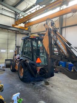 2007 CASE 580M II BACKHOE,  UP# TLH3369, S# N7C423369, 6458 HRS ON METER, C