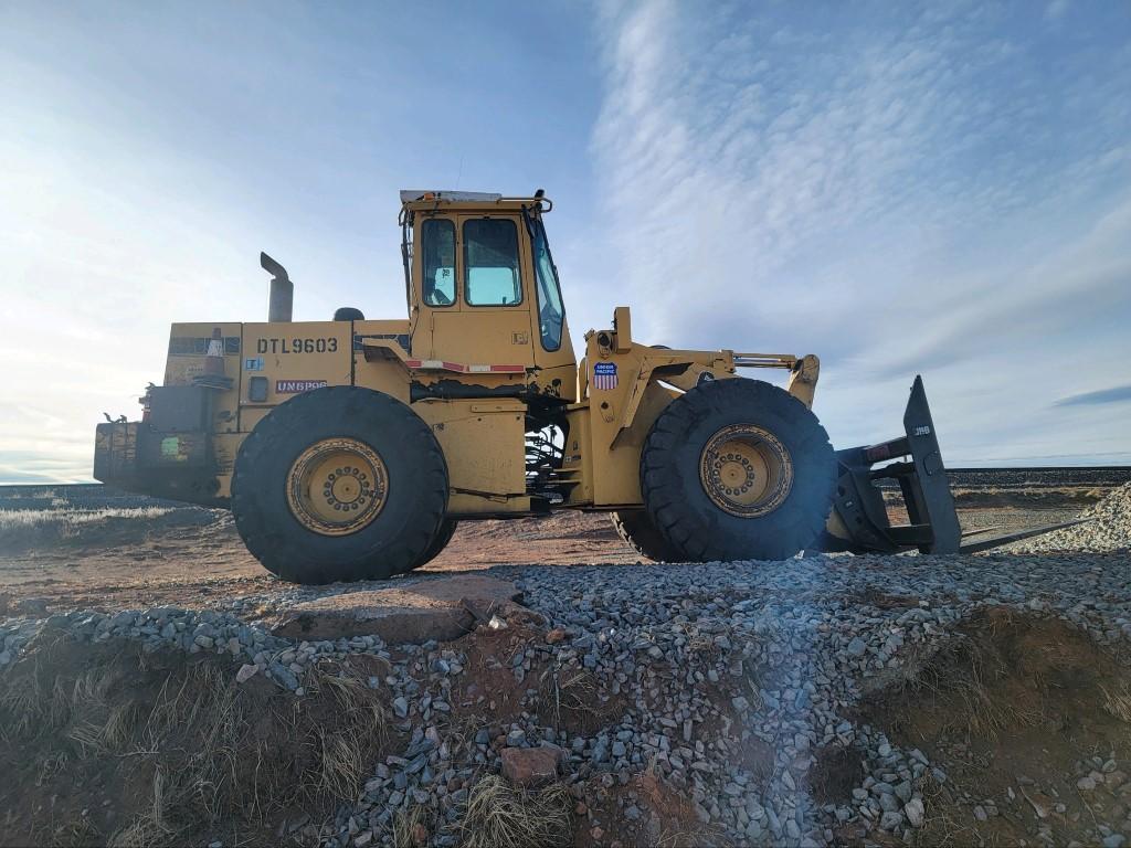 1996 JOHN DEERE 644G FRONT END LOADER,  UP# DTL9603, S# DW644GB546385, 7243