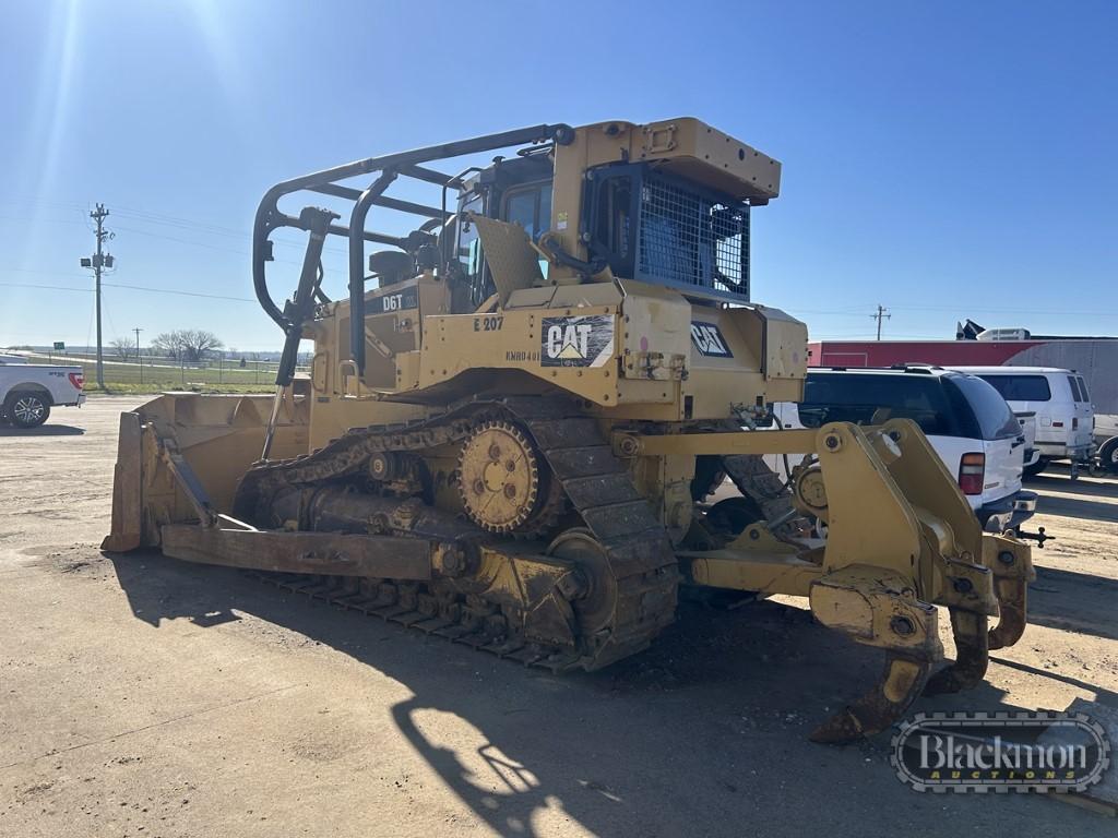 2015 CATERPILLAR D6TXL CRAWLER DOZER, 6331 HRS  EROPS, AC, SWEEPS, 10' STRA