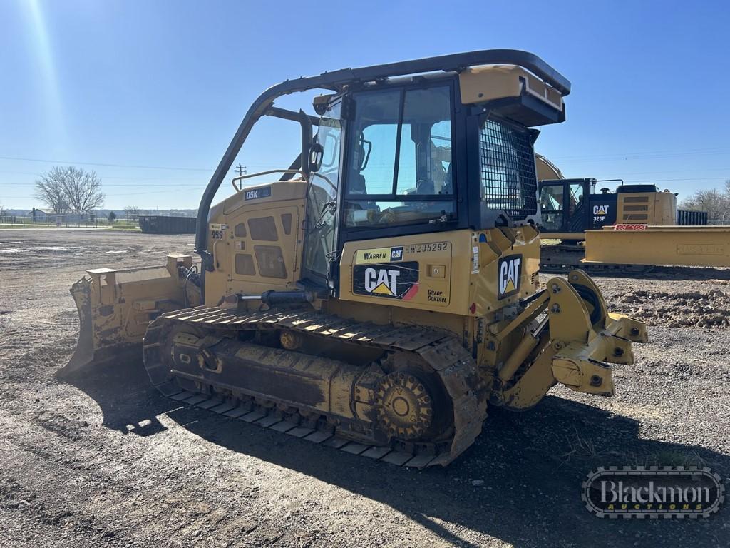 2018 CATERPILLAR D5K2 XL CRAWLER DOZER, 3940 HRS  EROPS, AC, SWEEPS, 6 WAY