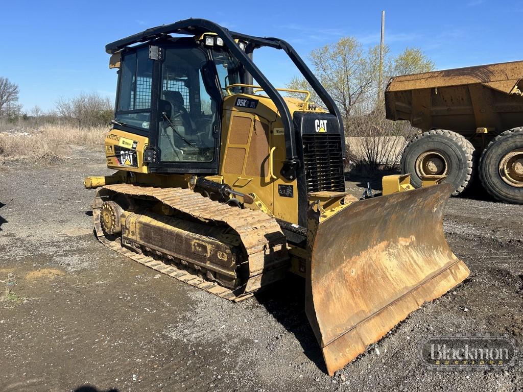 2018 CATERPILLAR D5K2 XL CRAWLER DOZER, 3940 HRS  EROPS, AC, SWEEPS, 6 WAY