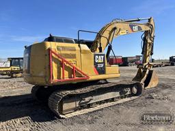 2016 CATERPILLAR 323FL EXCAVATOR, 4367 HRS  EROPS, AC, HYDRAULIC THUMB, AUX