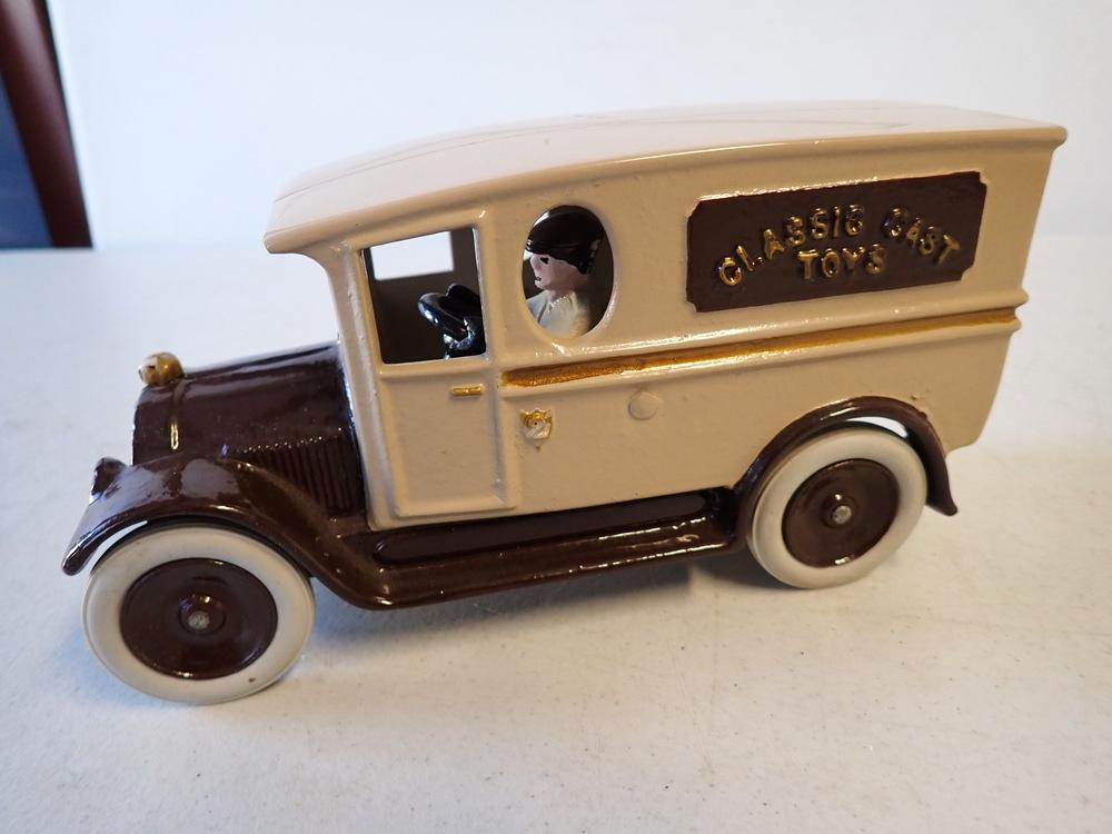 Classic Cast Toys Delivery Truck Reproduction - 8"