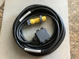 ...( 34 ) LEX 6150-01-530-7352 DB20QD50SEPS 2 Pole, 3 Wire, 20A 120V OUTDOOR CORD 50' IRP ( 18 )....