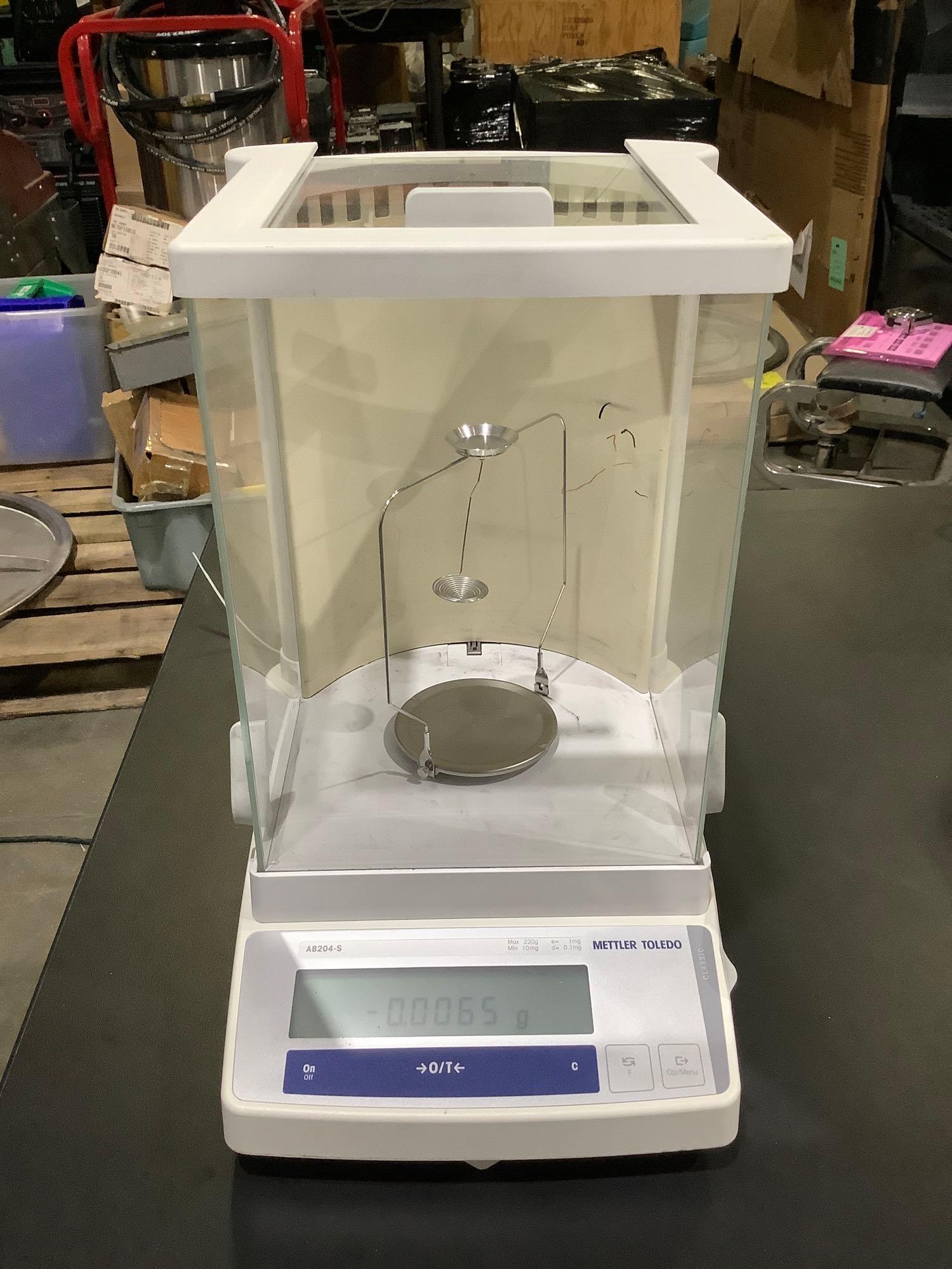 METTLER TOLEDO ANALYTICAL BALANCE MODEL AB204-S