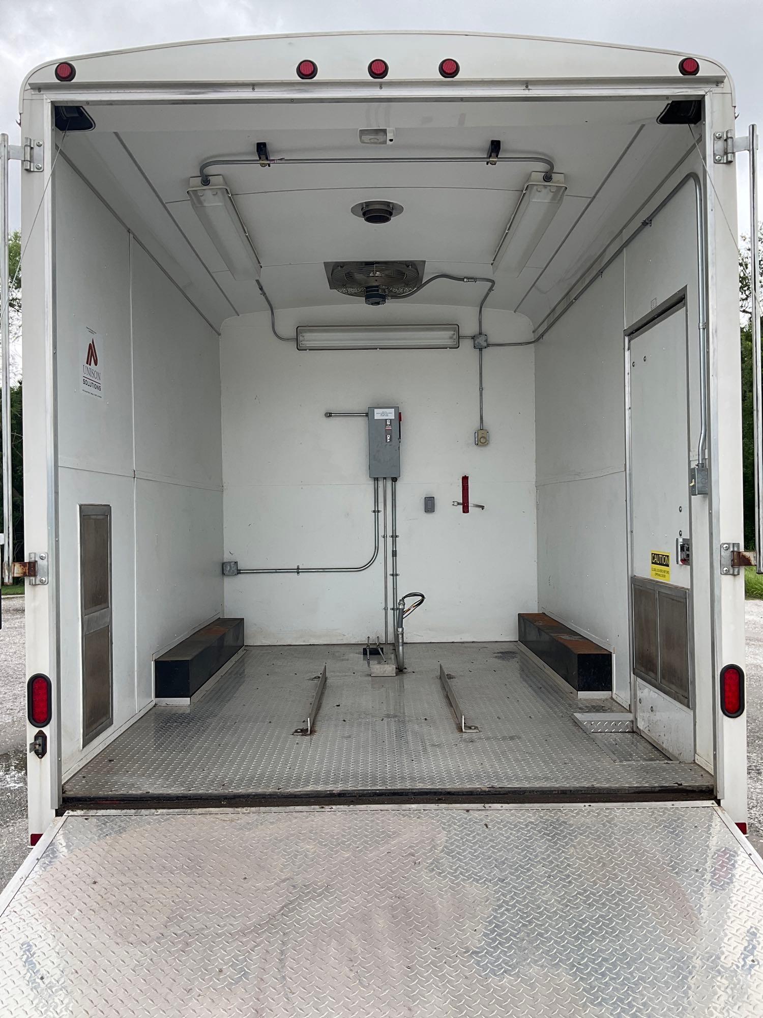 UNITED EXPRESS LINE ENCLOSED TRAILER, BOX APPROX 20FT LONG