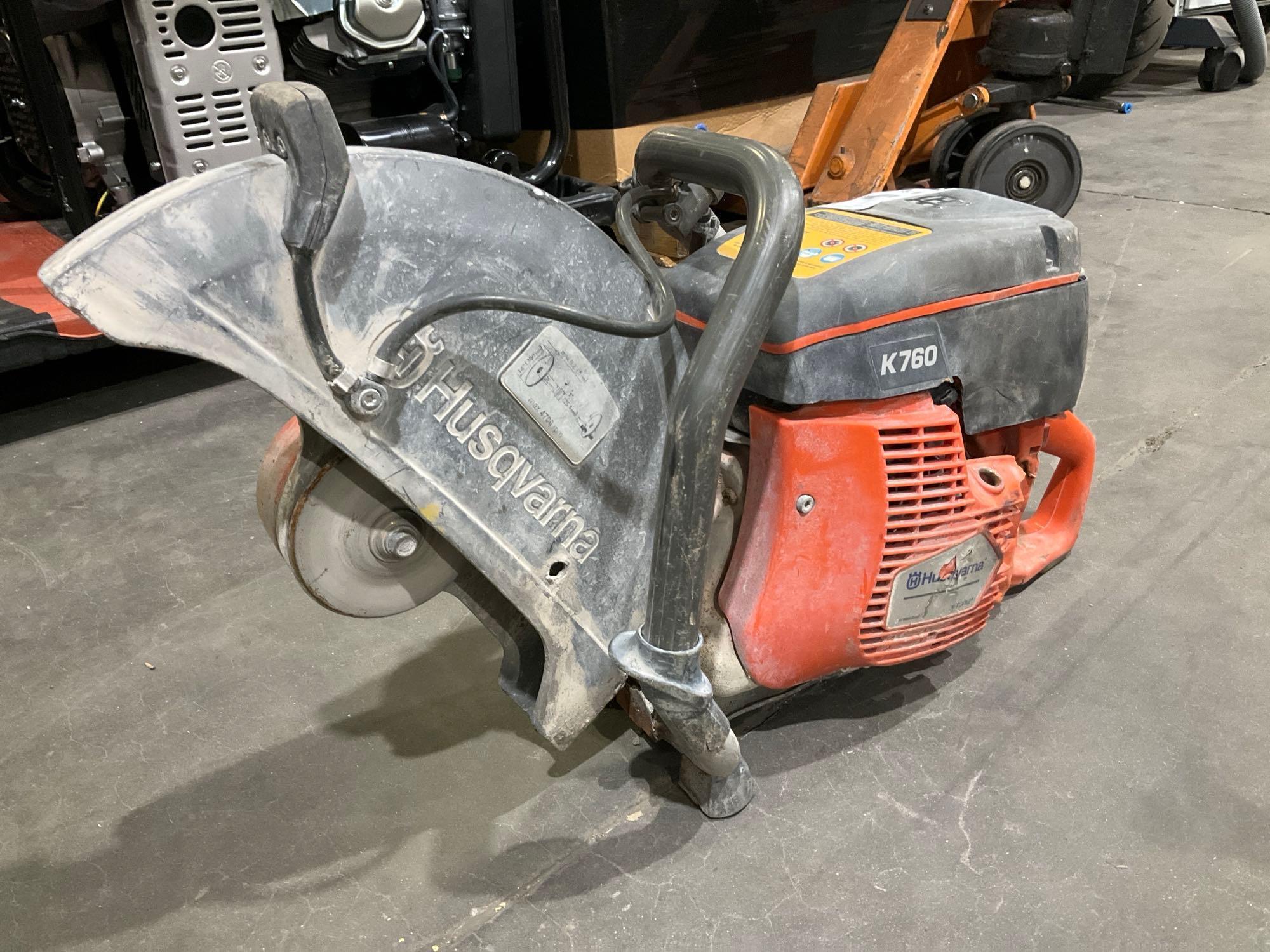 HUSQVARNA...CUT OFF CONCRETE SAW MODEL K760...