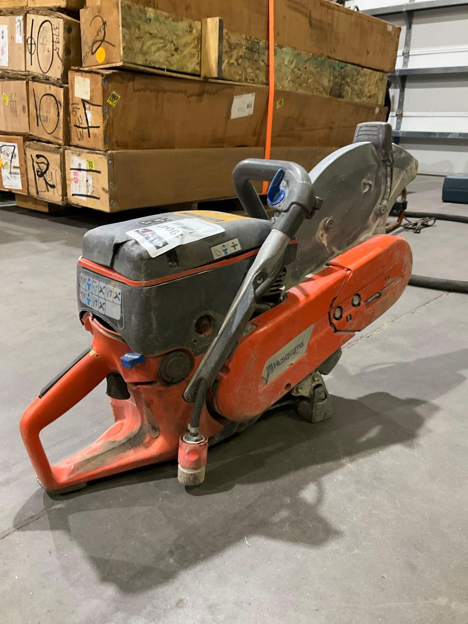 HUSQVARNA...CUT OFF CONCRETE SAW MODEL K760...