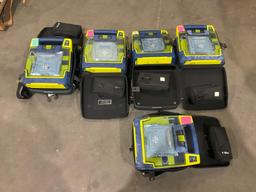 5 CARDIAC SCIENCE AUTOMATED EXTERNAL DEFIBRILLATORS