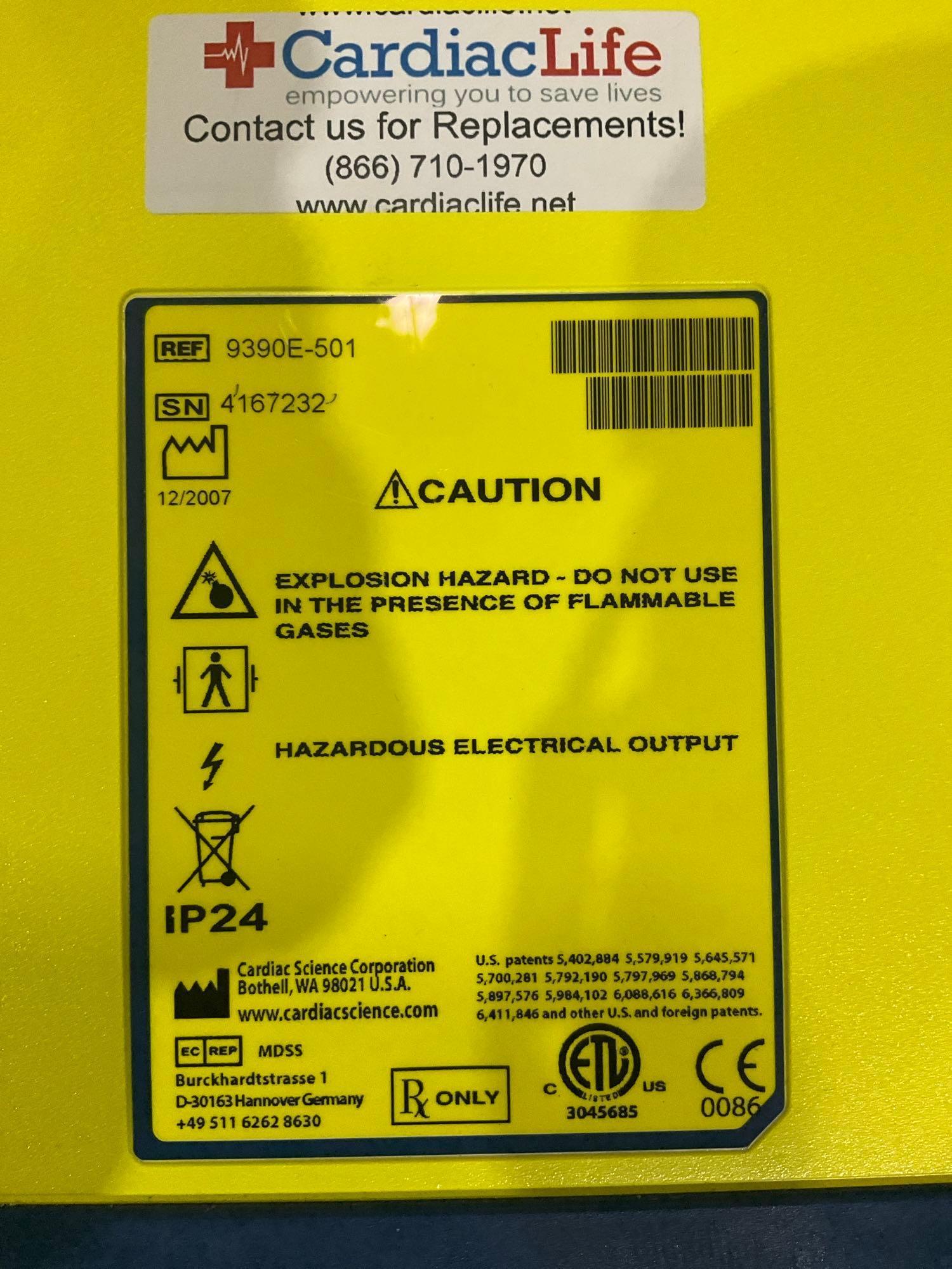 5 CARDIAC SCIENCE AUTOMATED EXTERNAL DEFIBRILLATORS