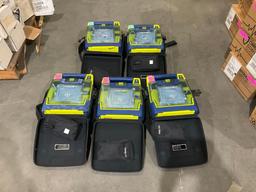 5 CARDIAC SCIENCE AUTOMATED EXTERNAL DEFIBRILLATORS