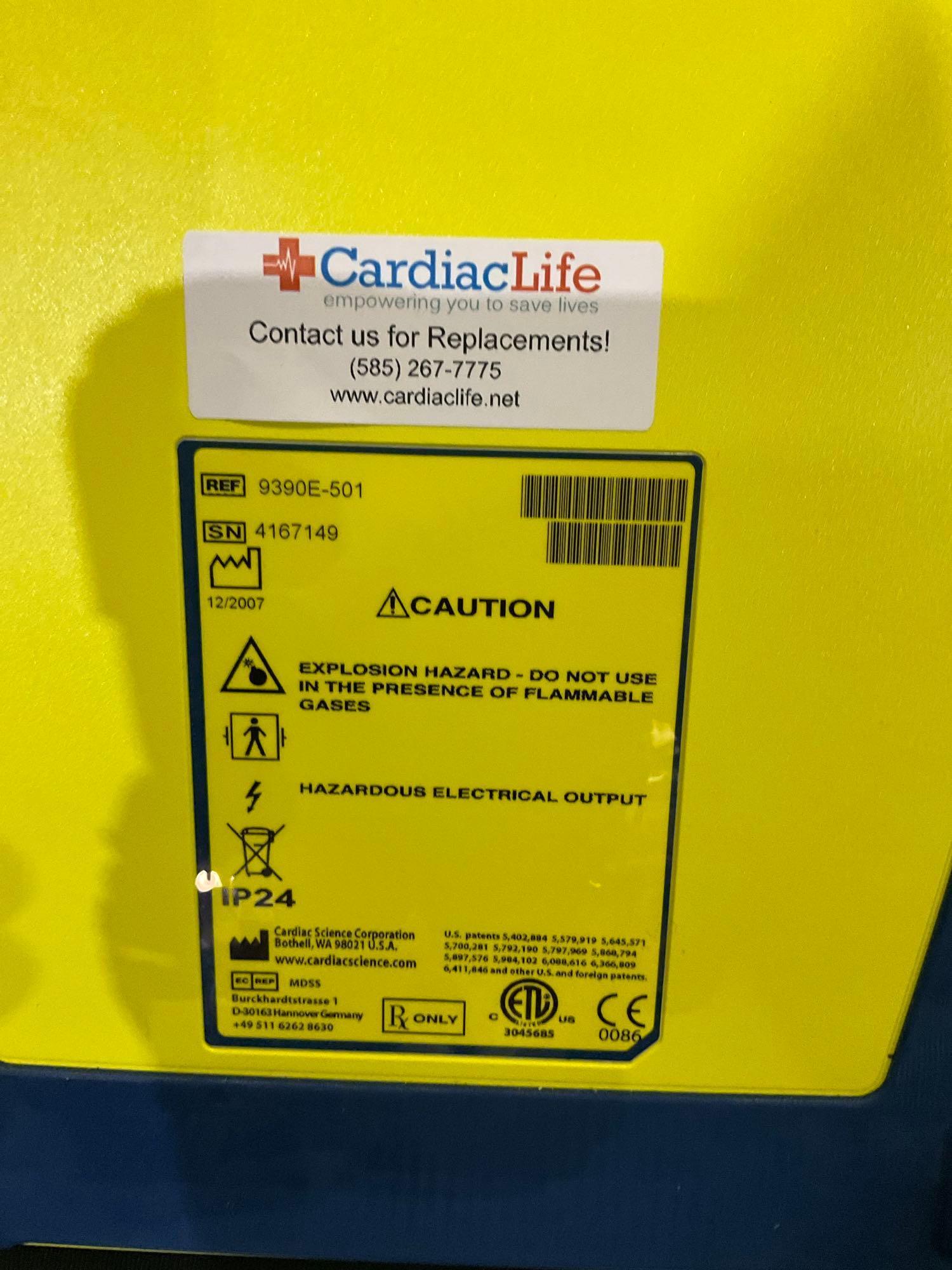 5 CARDIAC SCIENCE AUTOMATED EXTERNAL DEFIBRILLATORS...