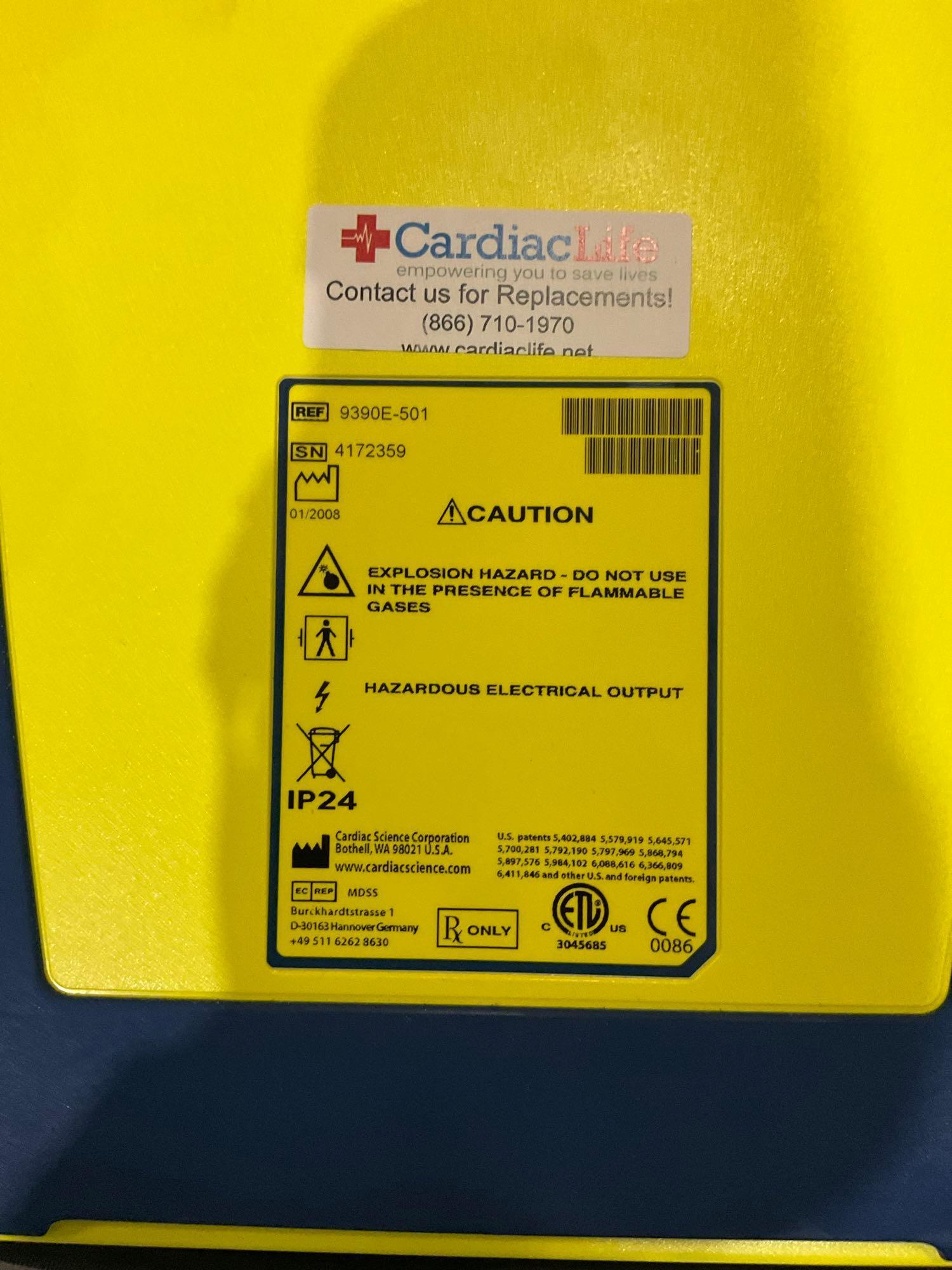 5 CARDIAC SCIENCE AUTOMATED EXTERNAL DEFIBRILLATORS...