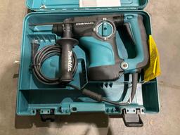 MAKITA ROTARY HAMMER MODEL HR2811F IN CARRYING CASE, RECONDITIONED