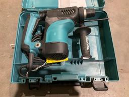 MAKITA ROTARY HAMMER MODEL HR2811F IN CARRYING CASE, RECONDITIONED