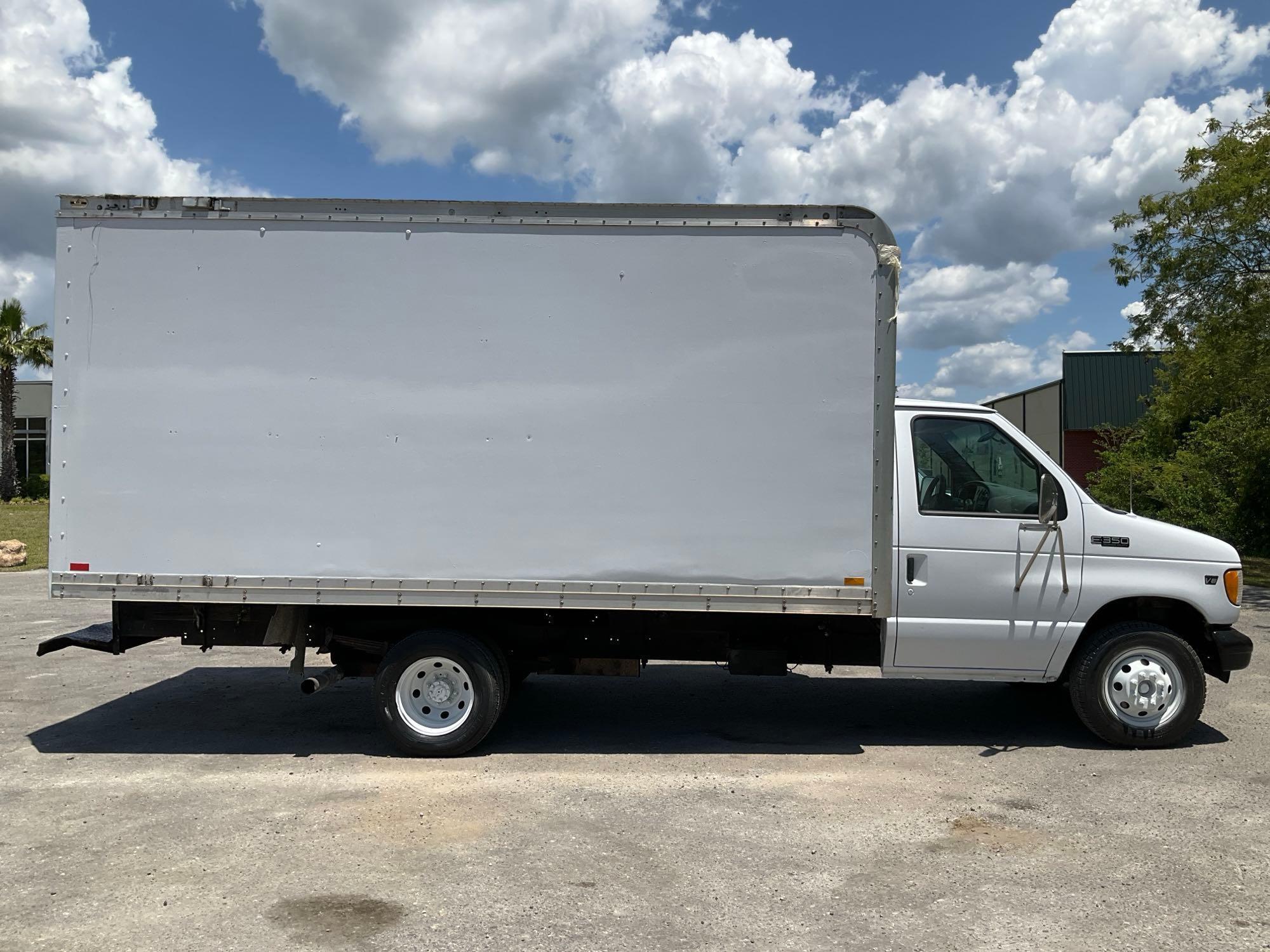 2002...FORD ECONOLINE E350 CUTAWAY VAN, DIESEL AUTOMATIC, GVWR 11500LBS,...RUNS & DRIVES