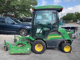 JOHN DEERE 1575 TERRAINCUT...MOWER, DIESEL, ENCLOSED CAB, 4WD, JOHN DEERE BUC10002 MD FASTBACK CO...